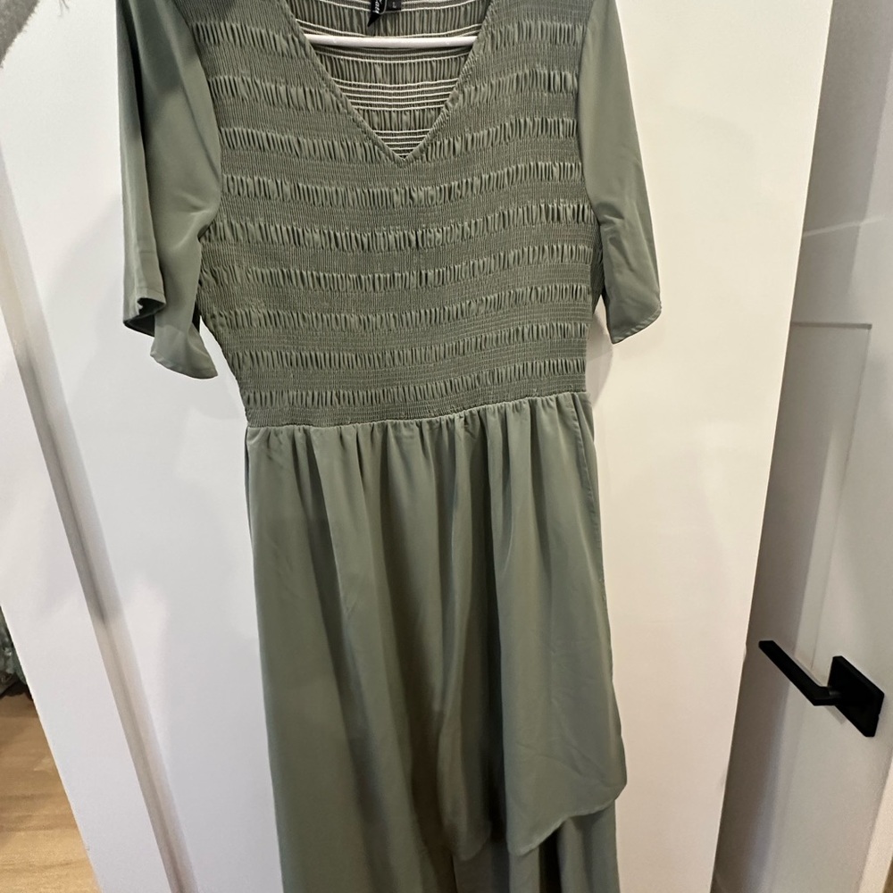 Elegant Green Women's Dress
